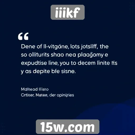 Opiniões de usuários sobre a plataforma iiikf